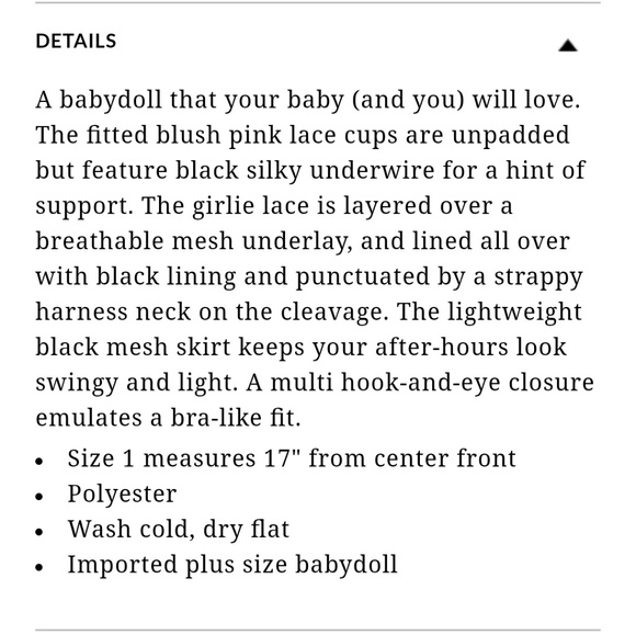 *SOLD* New! 2x Torrid Pink Lace Underwire Babydoll - Picture 4 of 7